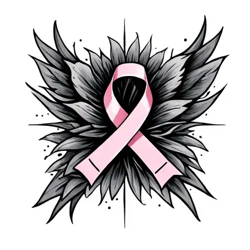 Breast Cancer tattoo design idea