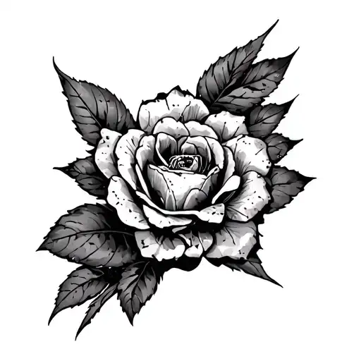 Brick tattoo design idea