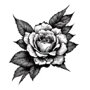 Brick tattoo design idea