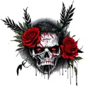 hybrid theory album  tattoo design idea