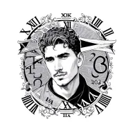 my name is hitesh and my birthdate 15 03 2003 roman numeral tattoo design idea