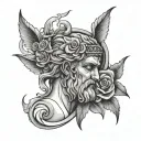 stoic virtues  tattoo design idea