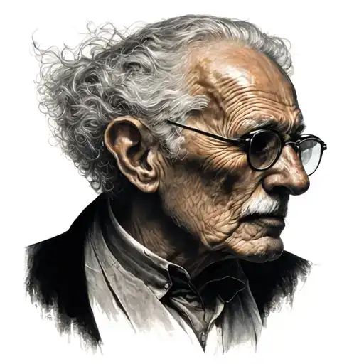 Using this poem generate a tattoo theme : Do not go gentle into that good night,Old age should burn and rave at close  tattoo design idea