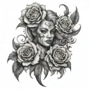 plaster tattoo design idea