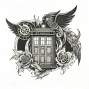 Doctor who, BTS logo tattoo design idea