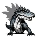 carnotaurus tattoo design idea