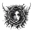 Eating Disorder tattoo design idea