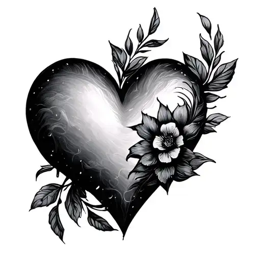 ACS;19 in a heart symbolizing love tattoo design idea