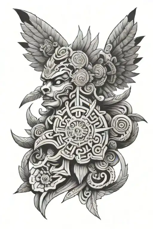 Mictecacihuatl tattoo design idea