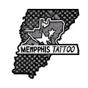 orange mound memphis Tennessee state outline tattoo design idea