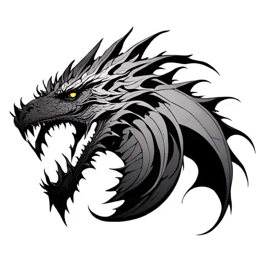 Targaryen tattoo design idea