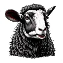 Lost Sheep tattoo design idea