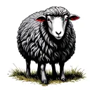 Lost Sheep tattoo design idea