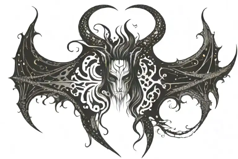 Ulquiorra Cifer tattoo design idea