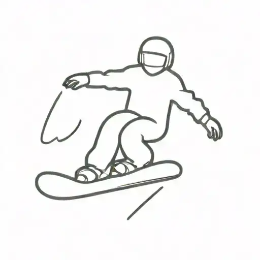 bataleon wallie snowboard stencil depicting tattoo design idea