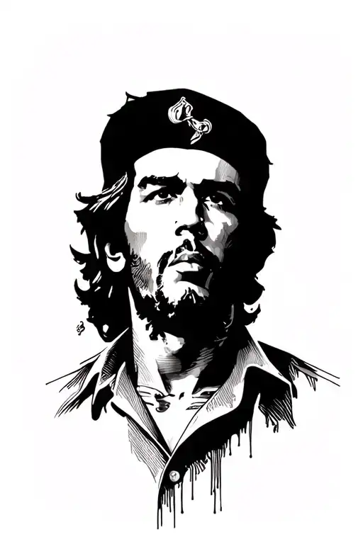 Che guevara tattoo design idea