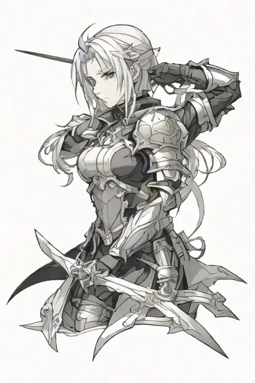 Fate Stay Night tattoo design idea