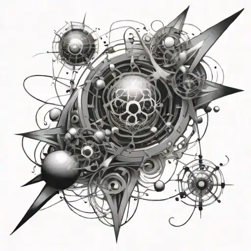 Quantum Physics tattoo design idea