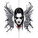 Chris motionless cyberhex tattoo design idea