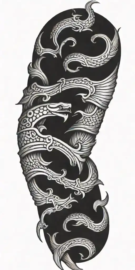 don't tread on me flintlock pistols crossing each other tattoo design idea