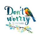 "Don't worry " Bob Marley 3 Little Birds tattoo design idea