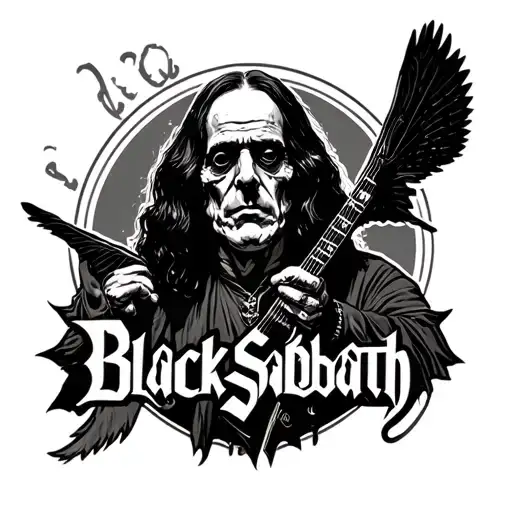 Black Sabbath tattoo design idea