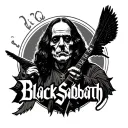 Black Sabbath tattoo design idea
