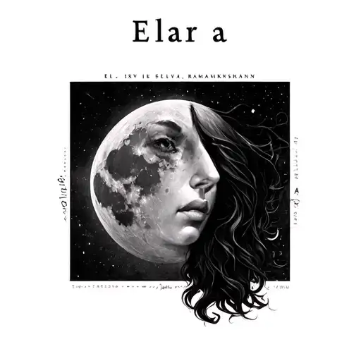 ​Name: Elara​How it’s made:​El from Selvi​Ra from Ramakrishnan​A from Arjun​The Meaning: Elara is one of the moons  tattoo design idea