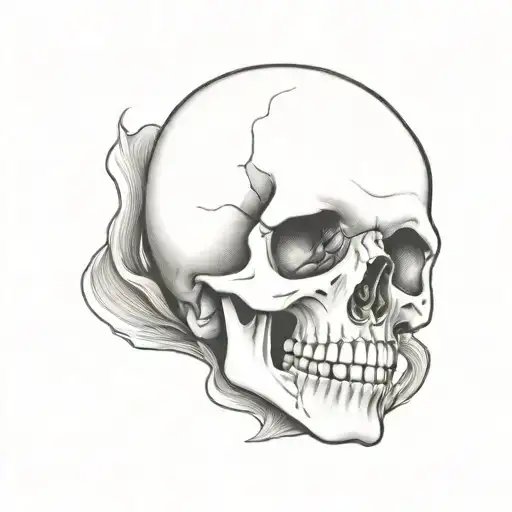 Corpse tattoo design idea