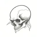 Corpse tattoo design idea