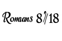 "Romans 8;18" tattoo design idea