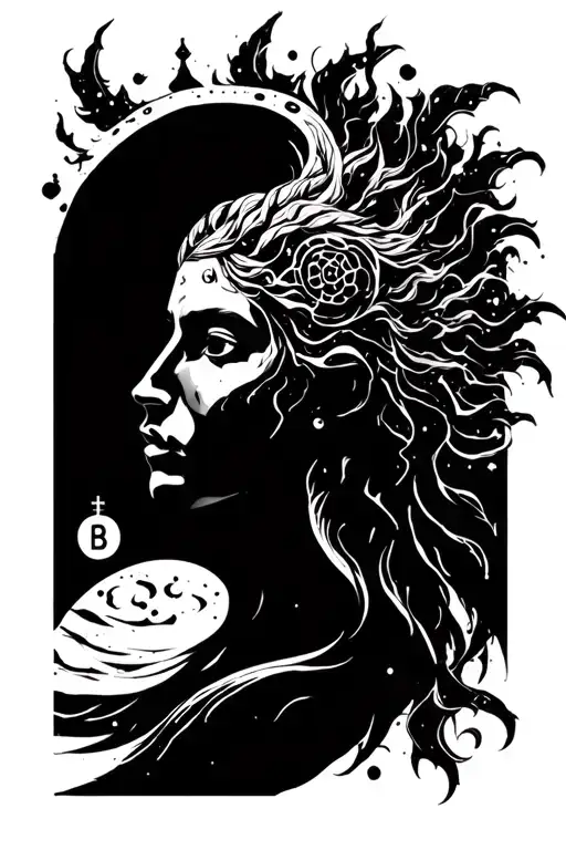 aquarius sign ,born 14 02 2000 tattoo design idea