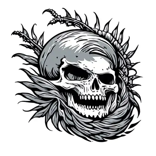 Currents Band Logo tattoo design idea