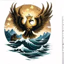 Elbow Area (centerpiece):  Phoenix rising from ashes, symbolizing your comeback and rebirth after tough times and betrayal. This bold image will anchor the design.  Forearm (around the phoenix):  Stormy seas and jagged mountains to represent the ups and downs you faced throughout your life.  Cracked crown and broken handshake subtly integrated near the waves or mountains to show betrayal but resilience.  Inner Forearm:  Hourglass and military boots to reflect the passing of time and your army service — a key formative chapter.  Wrist Area:  Two intertwined stars representing your love, Ce'Cile, and your cousin Mikha’s support.  Tree with deep roots and olive branches for family support, wrapping around the wrist as a symbol of grounding and peace.  Flowing across the lower arm, discreet script with quotes:  “The lion gets sick but never dies” — maybe running along the phoenix’s wings.  “Stand and fight” — beneath or near the cracked crown.  “If the ship sinks, put your feet in the water and make it float again.” — flowing with the waves.  “L’amour m’a trouvé ici” in a smaller elegant script near the stars.r tattoo design idea