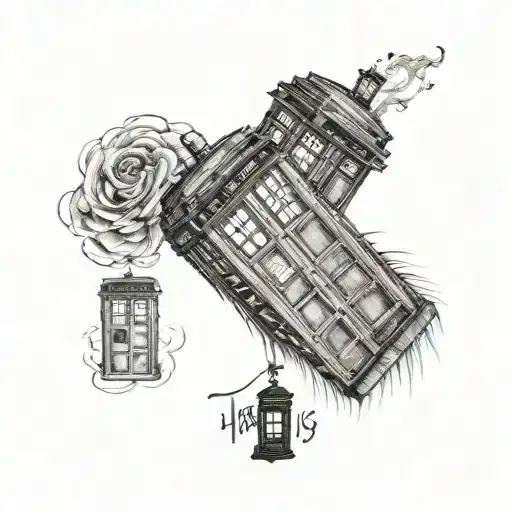 tardis remember, hate is always foolish and love is always kind tattoo design idea
