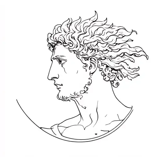 perseus greek mythology tattoo design idea