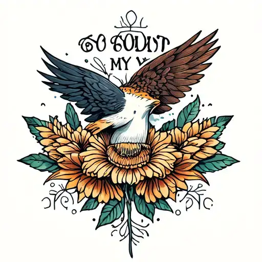 a tattoo that represents my healing journey from my past breakup, humility and the loss of my father at a young age.  tattoo design idea