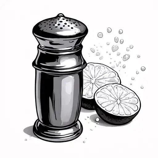 Salt Shaker tattoo design idea