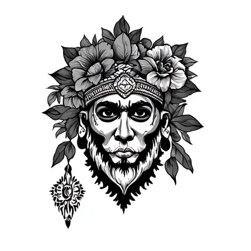 carrillo in Chicano style tattoo tattoo design idea