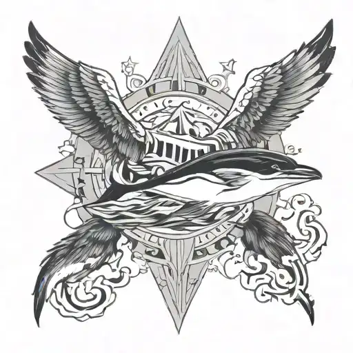 Antarctica tattoo design idea