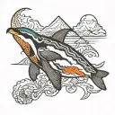 Antarctica tattoo design idea
