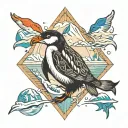 Antarctica tattoo design idea