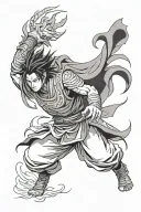 sasuke susanoo tattoo design idea