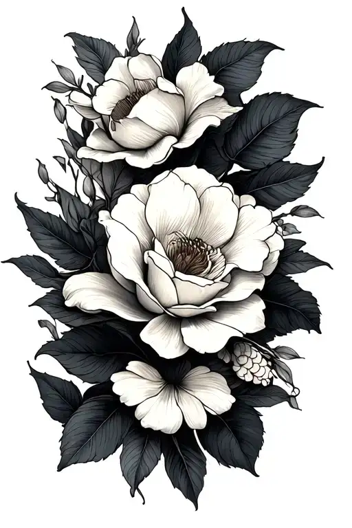 Ivory tattoo design idea