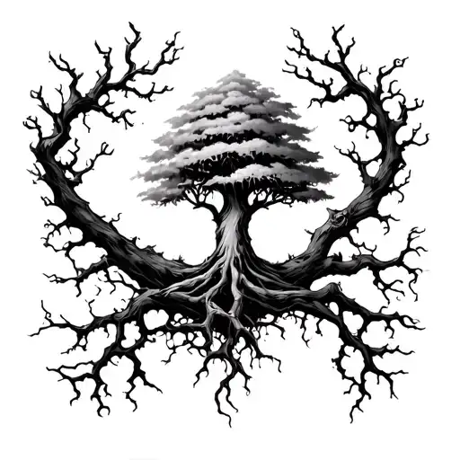 Poison Tree tattoo design idea