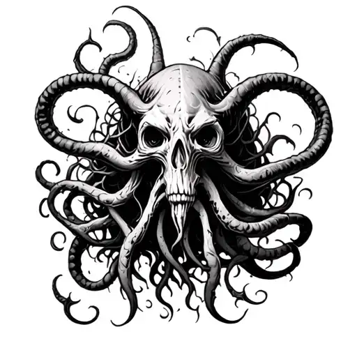 Eldritch Horror tattoo design idea