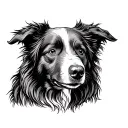 Sheepdog tattoo design idea