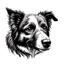 Sheepdog tattoo design idea