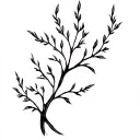 nature evolution gladiator tattoo design idea