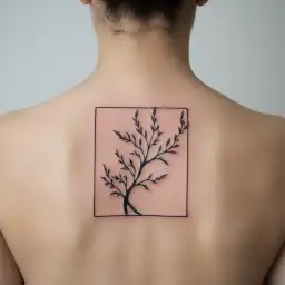 nature evolution gladiator tattoo design idea